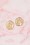 Louche - 50s Perida Stud Earrings in Gold