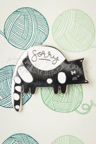 Punky Pins - Sorry, I am Cat-Sitting emaille pin