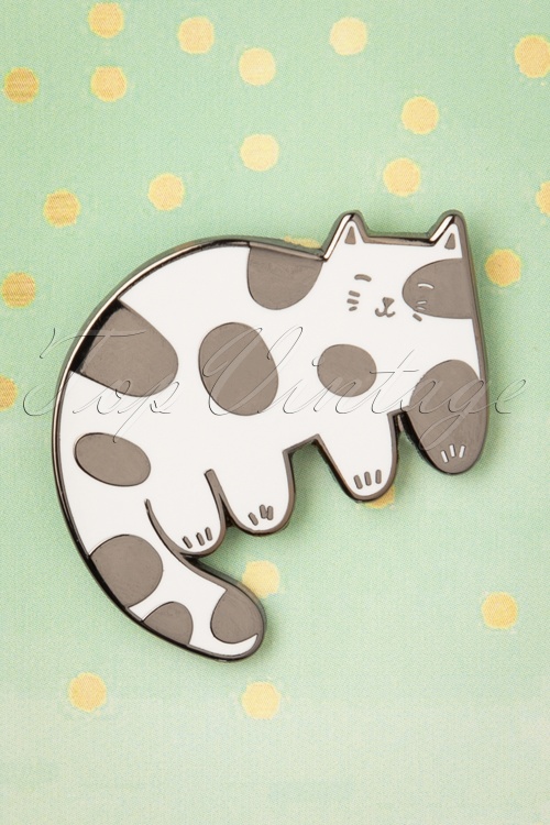 Punky Pins - Haarige Pawter Emaille-Pin