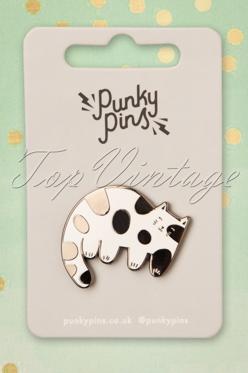 Punky Pins - Feline Fine Enamel Pin 3