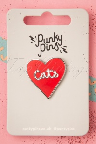 Punky Pins - Love Of Cats emaille pin 3