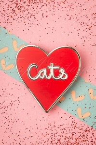 Punky Pins - Love Of Cats emaille pin