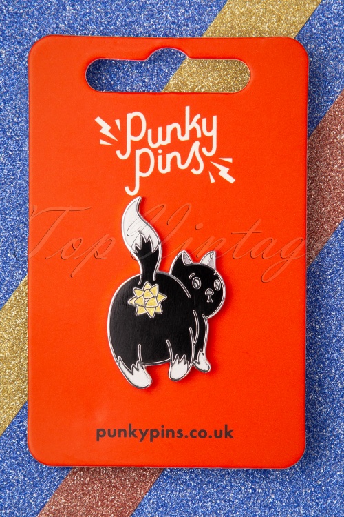 Punky Pins - Purr-sent Enamel Pin 3