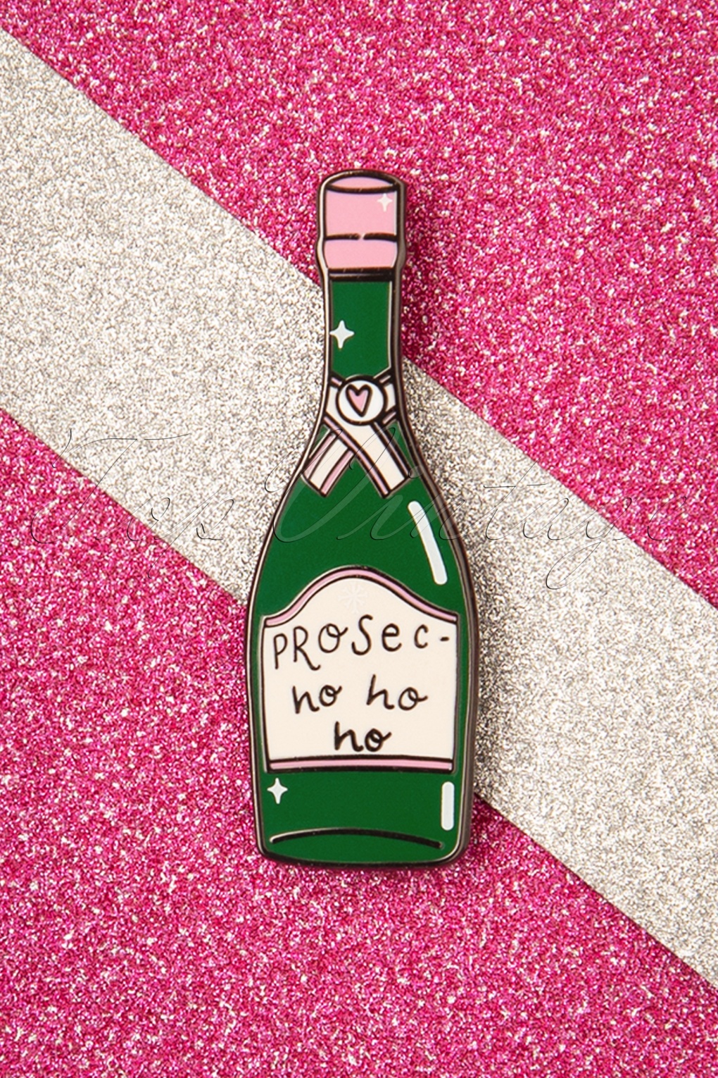 Prosec-Ho-Ho-Ho Enamel Pin