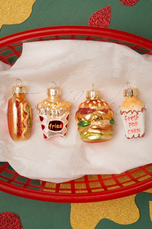 Sass & Belle - Fast Food Bauble Set