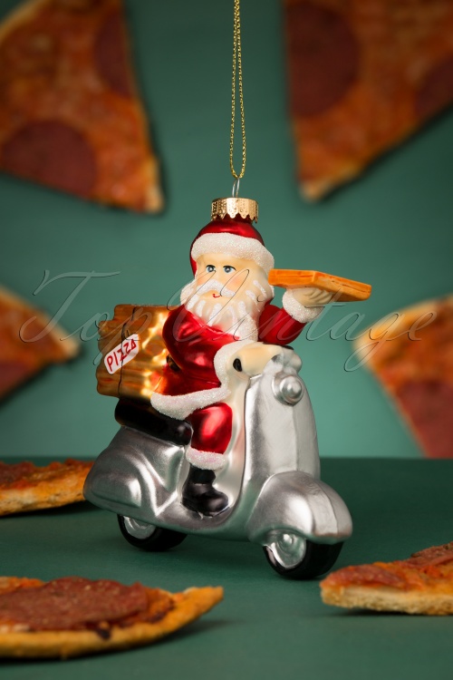 Sass & Belle - Pizza Delivery kerstbal 2