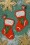 Darling Divine 31357 Earrings Socks Christmas Red White Beads 20191108 005 W