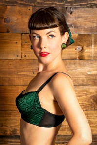 What Katie Did - 50s Gilda Bra in Emerald Green 2