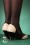 Bettie Page Shoes - Lilyan t-strap pumps in zwart en crème 5