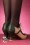 Bettie Page Shoes - 50s Nina Pumps in Green and Cream 5