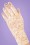 Juliette's Romance - Lady Mary kanten handschoenen in capucine crème 4