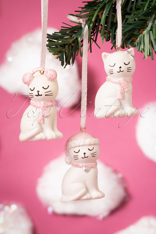 Sass & Belle - Cutie Cat hangende decoratieset