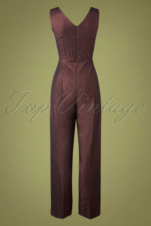 Closet London - Marty jumpsuit in brons 4