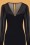 Collectif Clothing - Arionna Pencil Dress Années 50 en Noir 3