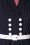 Miss Candyfloss - 50s Gwyneth Bishop Sleeve Swing Dress in Navy 6
