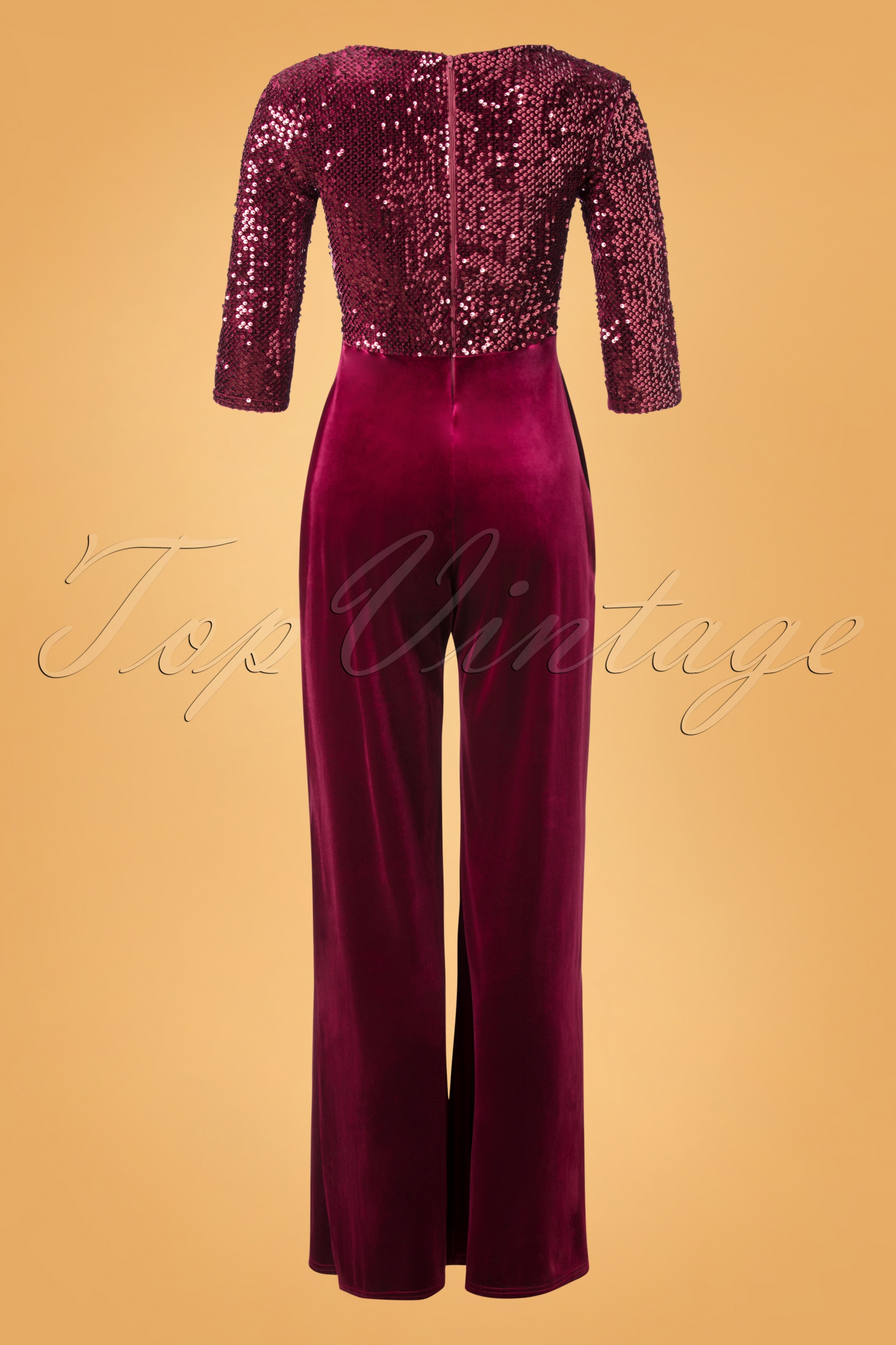 70s velvet jumpsuit deals