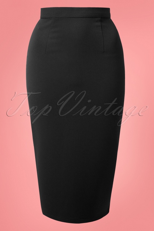 Bunny - 50s Joni Skirt in Black 3