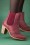 70s Betty Does Country Chelsea Boots in Burgundy