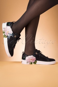 Ted Baker - 50s Rialy Rose Sneakers in Black 3