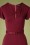 Vixen 30887 50s Sharon Swing Dress in Red 20190905 0003V