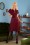 Vixen 30887 50s Sharon Swing Dress in Red 20190611 3473W