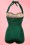 Esther Williams  Classic fifties Bathing Suit Emerald Green 161 40 12102 20140219 0005W