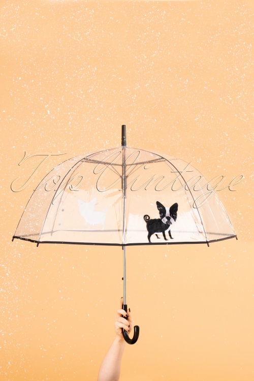 So Rainy - 50s Cat Dome Umbrella