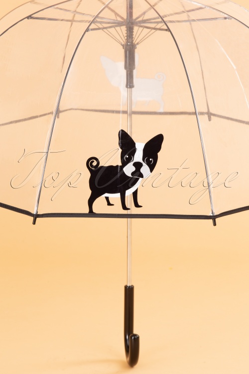 So Rainy - 50s Dog Dome Umbrella 2