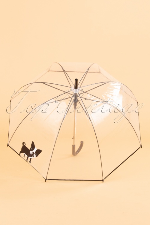 So Rainy - 50s Dog Dome Umbrella 3