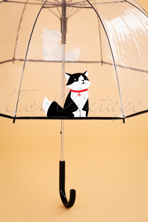 So Rainy - Cat Dome Umbrella Années 50 2