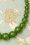 Splendette - TopVintage Exclusive ~ Glitter Beaded Necklace Années 20 en Vert Feuille 2