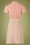 Paper Dolls - 60s Mini Boucle A-Line Dress in Blush 4