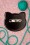 Darling Divine - 60s Cat Face Brooch in Black 2
