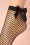 Marcmarcs - 50s Bow Fishnet Socks in Black 2