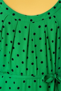 King Louie - Allison Pablo maxi-jurk in very groen 4