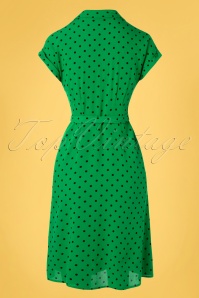 King Louie - 40s Darcy Pablo Dress in Very Green 5
