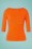 Banned Retro 32456 Orange Modern Love Shirt 200116 003W