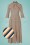 Closet London - 70s Madelyn A-Line Dress in Cream 2