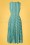 Closet London - 60s Skylar Pleated Wrap Dress in Minty Teal 5