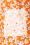 Collectif Clothing - Louise schort met bloemenprint in oranje 3