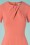 Closet London - 60s Vivianna Pencil Dress in Coral Pink 3