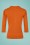 Collectif Clothing - Jorgie Knitted Cardigan Années 50 en Orange 3