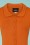 Collectif Clothing - Jorgie Knitted Cardigan Années 50 en Orange 4