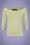 Collectif Clothing - Emilia Pearly Jumper Années 50 en Vert 
