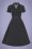 Collectif 32129 Caterina Mini Polka Dot Swing Dress Black 20191030 021L W