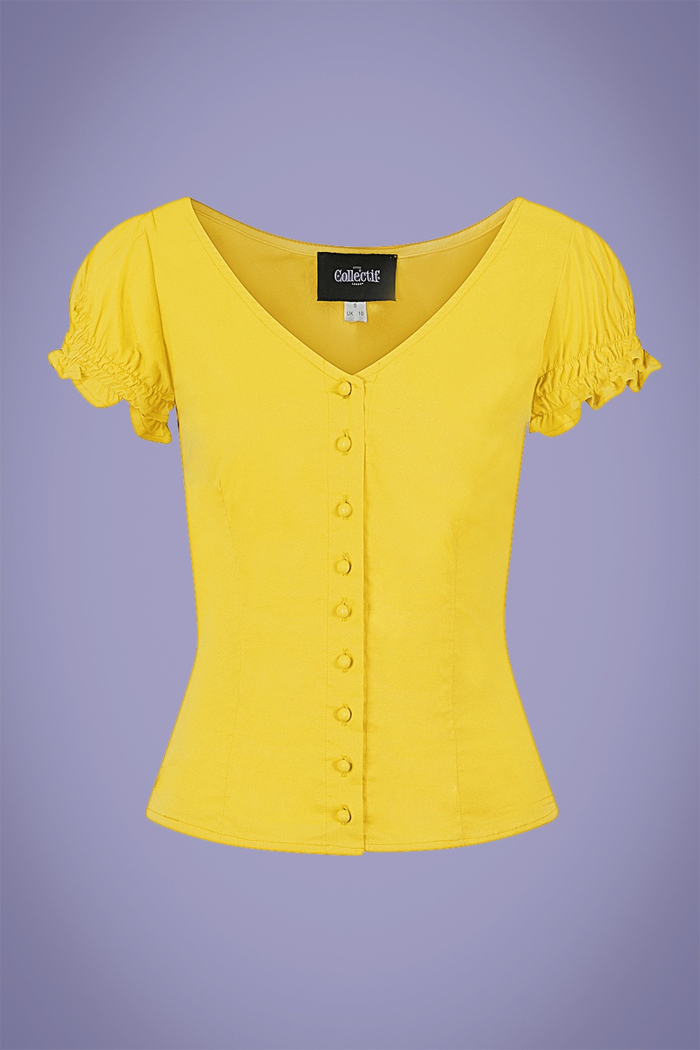 yellow gypsy top