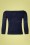 Collectif Clothing - Emilia Dragonfly Jumper Années 50 en Bleu Marine  4
