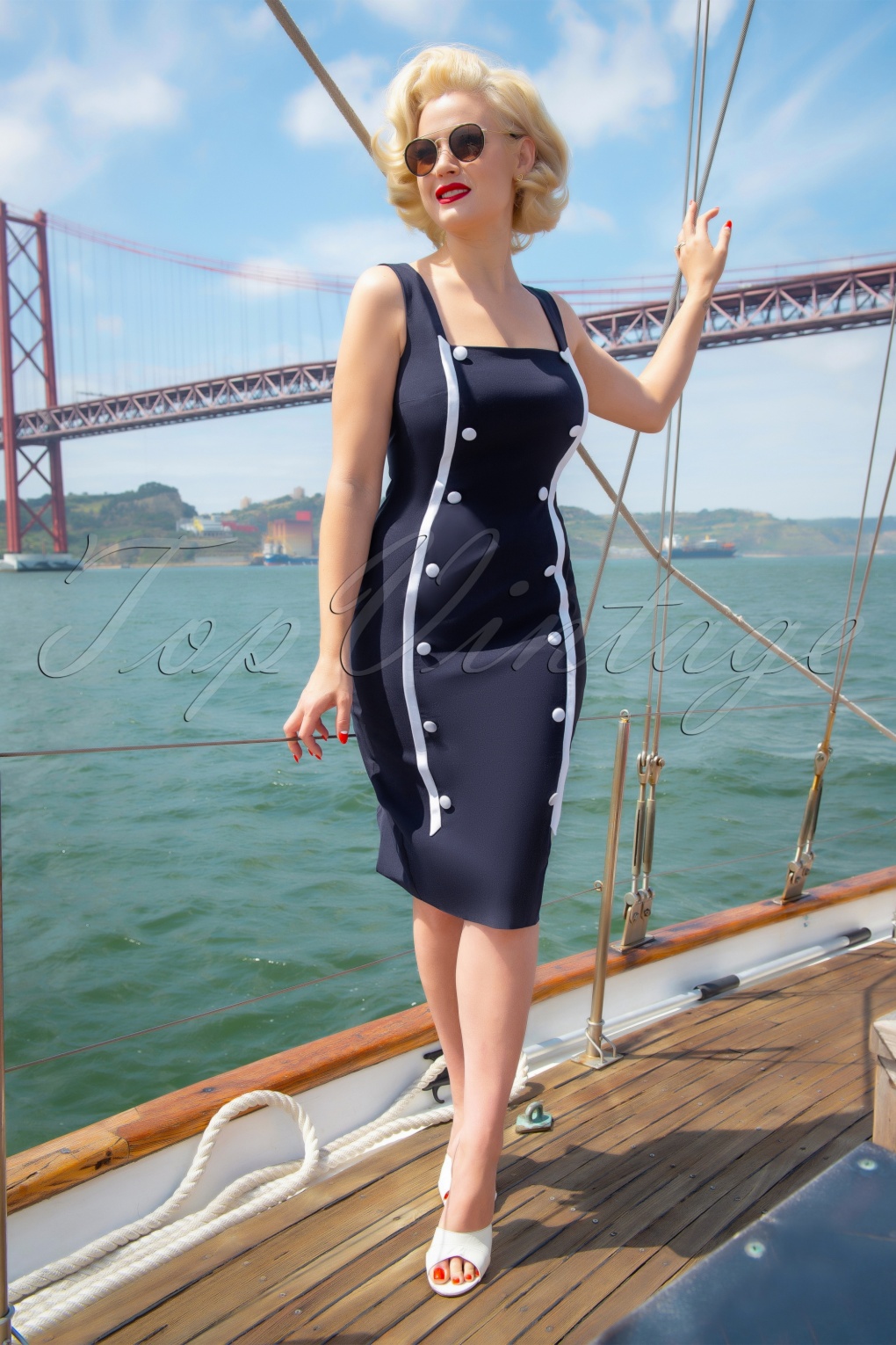 Sailor Dresses, Nautical Theme Dress, WW2 Dresses