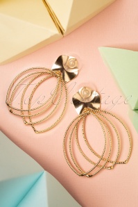 Day&Eve by Go Dutch Label - 50s Marquise Earrings in Gold 3
