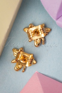 Day&Eve by Go Dutch Label - 60s Busy Bee Earrings in Gold 3
